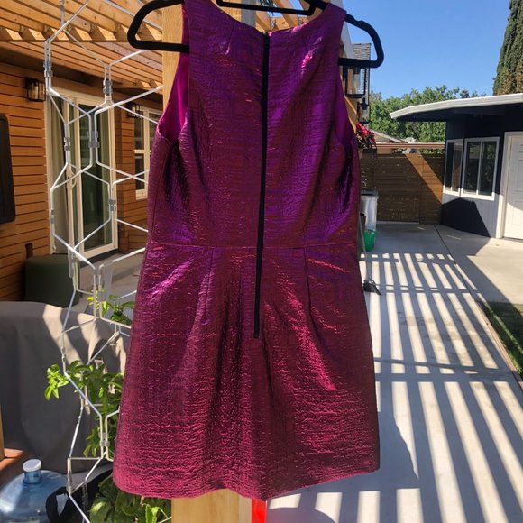 EUC Milly metallic pink dress - Picture 2 of 5